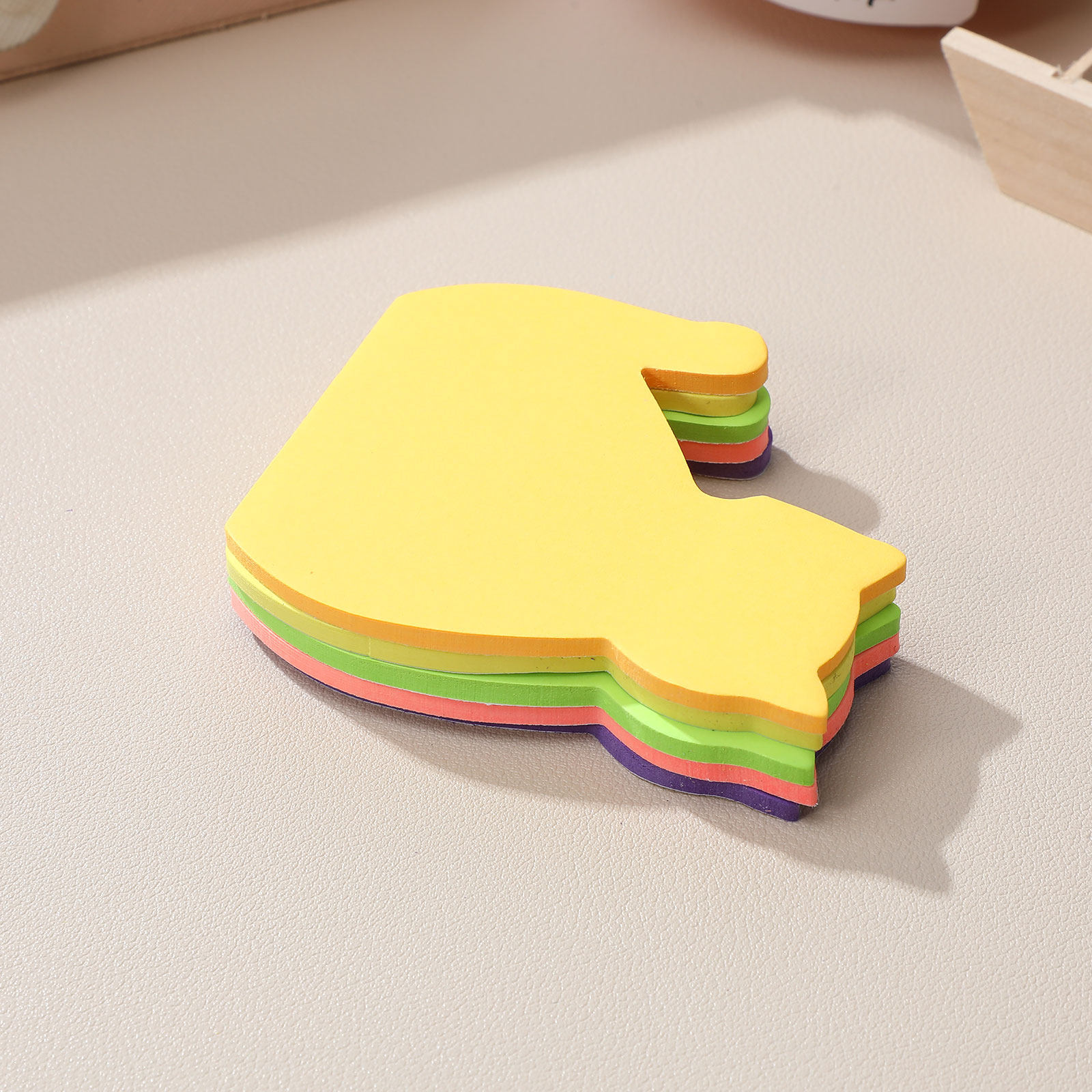 Office Stationery Supply List - 8Pcs Self-Stick Memo Pads Paper Pads