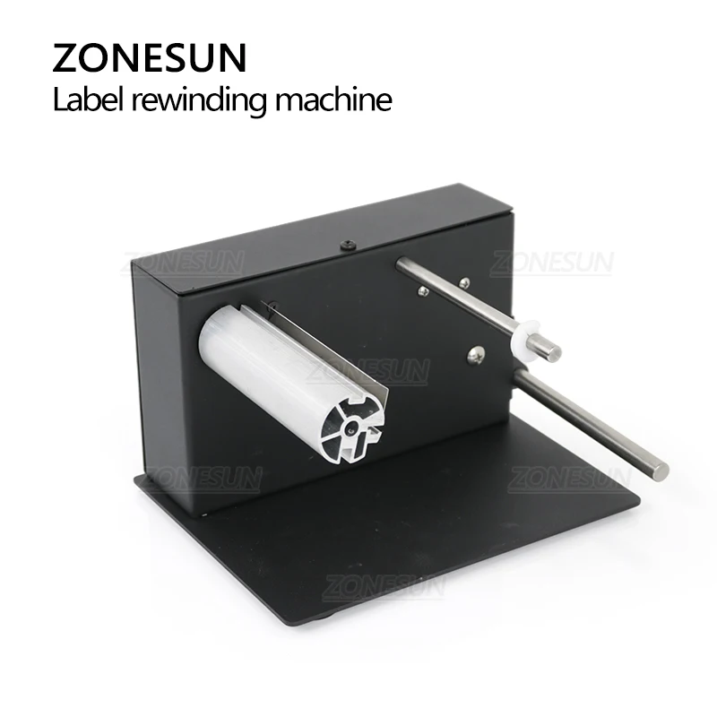 Sticker Label Roll - ZONESUN Auto Label Rewinder Machine Adjustable