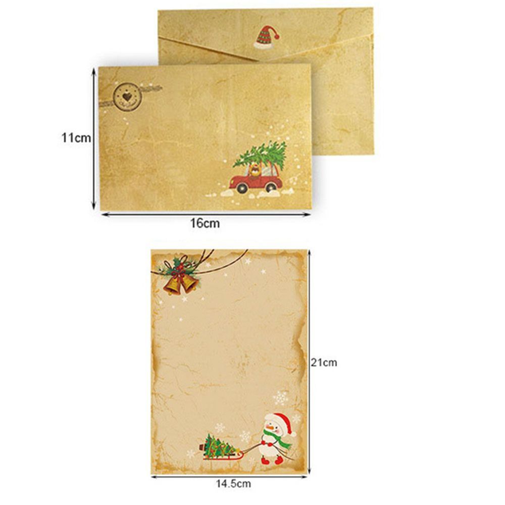 DIY 6pcs/set Greeting Card Inv - Letter Envelope Kraft 评论和价格
