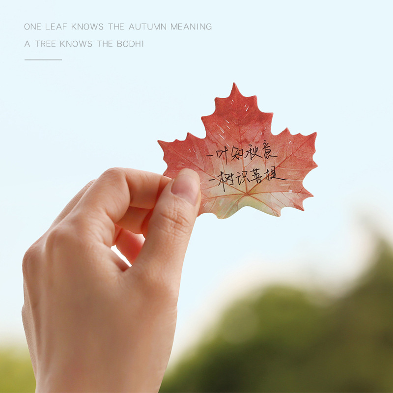 30 Pcs Leaf Sticky notes Plann - Office Stationery Supply List 评论和价格