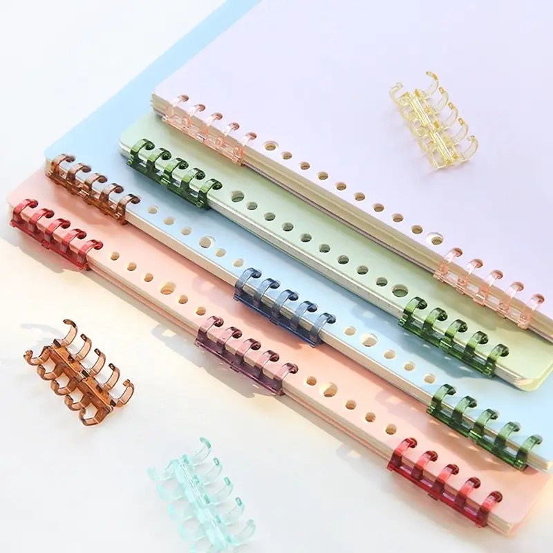 10/40Pcs Binding Spines Snap S - Binding Comb Plastic 评论和价格