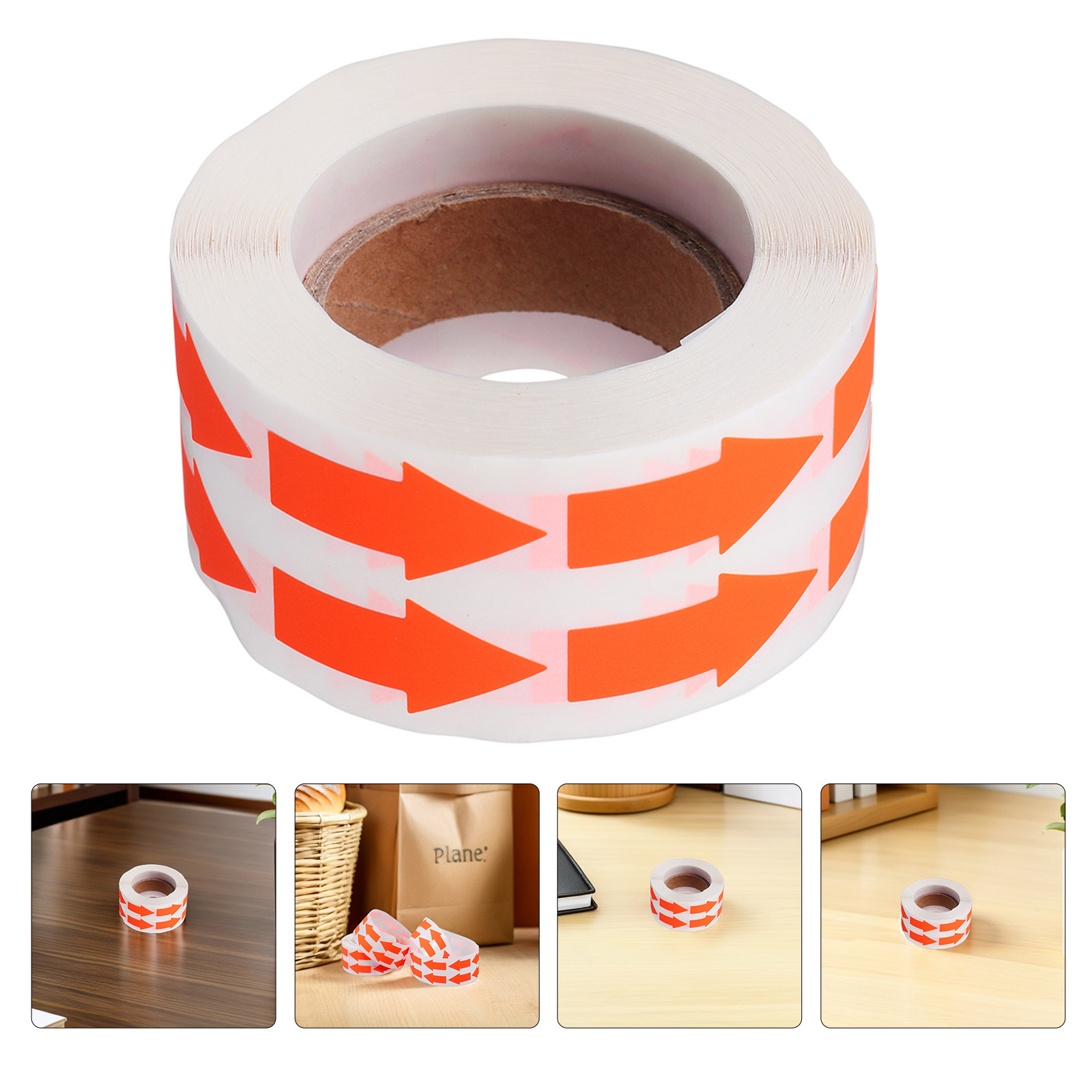 Fluorescent Arrow Stickers 2 R - Sticker Label Roll 评论和价格