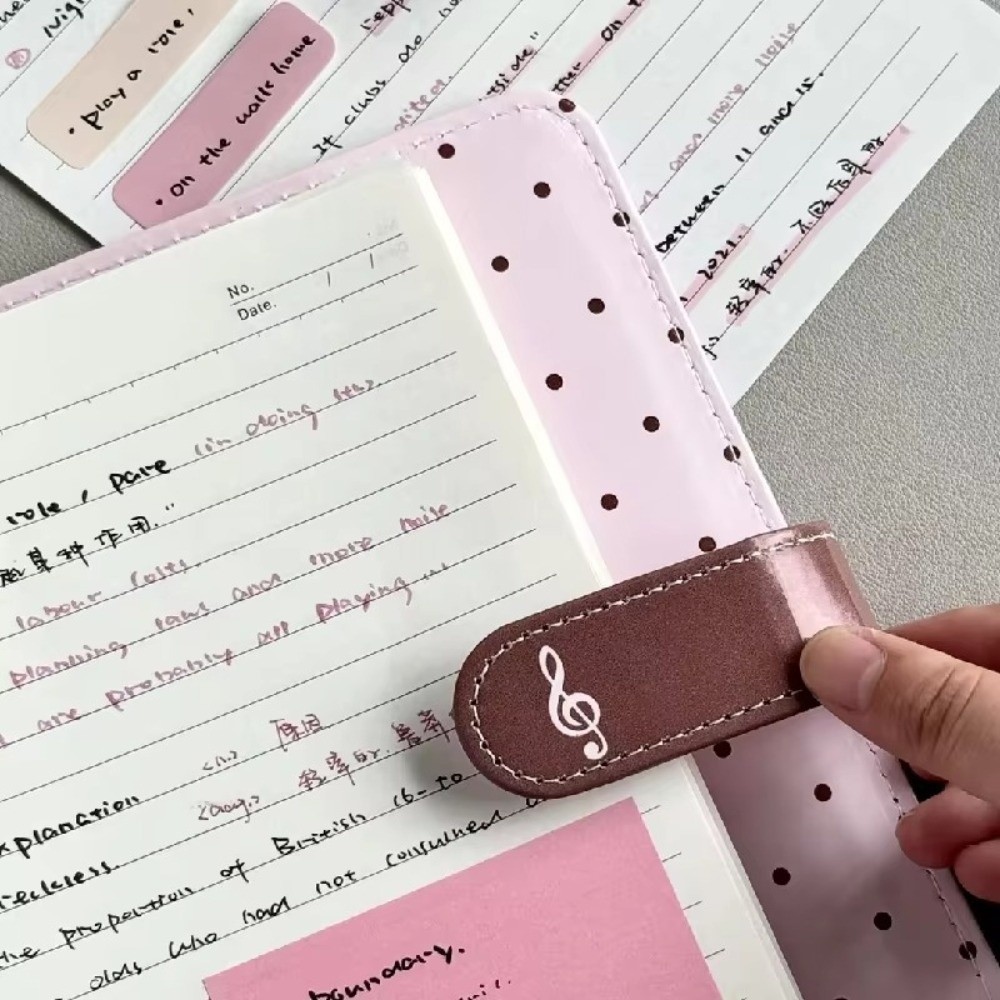 Polka Dot Piano Binder Noteboo - Notebook Dotted A5 评论和价格