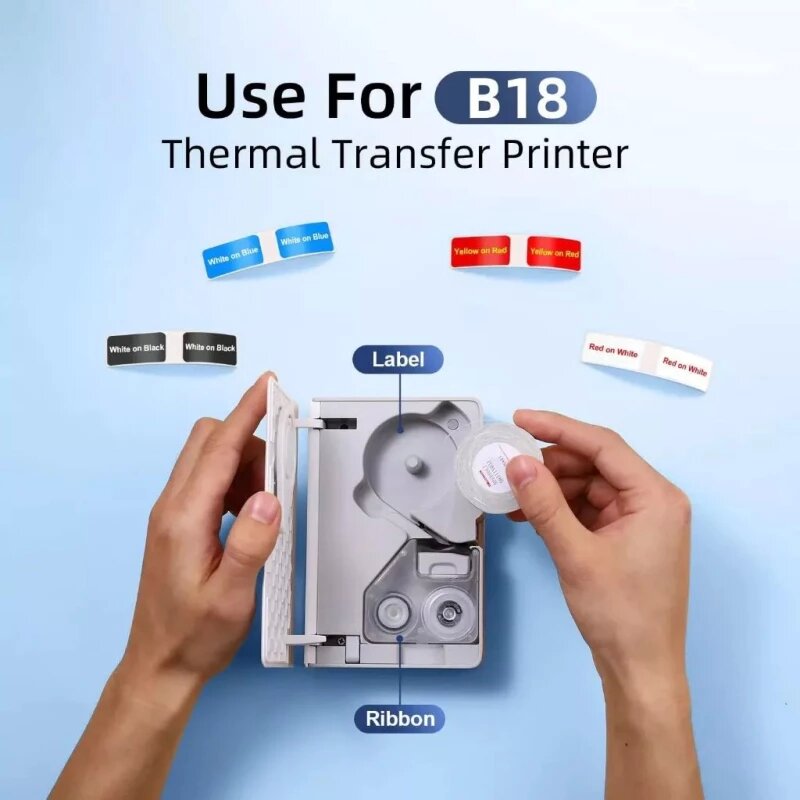 NIIMBOT B18 Labeling Ribbon, R - Label Printer Tape 评论和价格