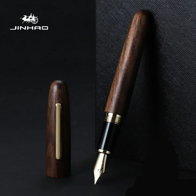 Jinhao 9056 Natural Wood Handm - Stationery Supplies Business 评论和价格