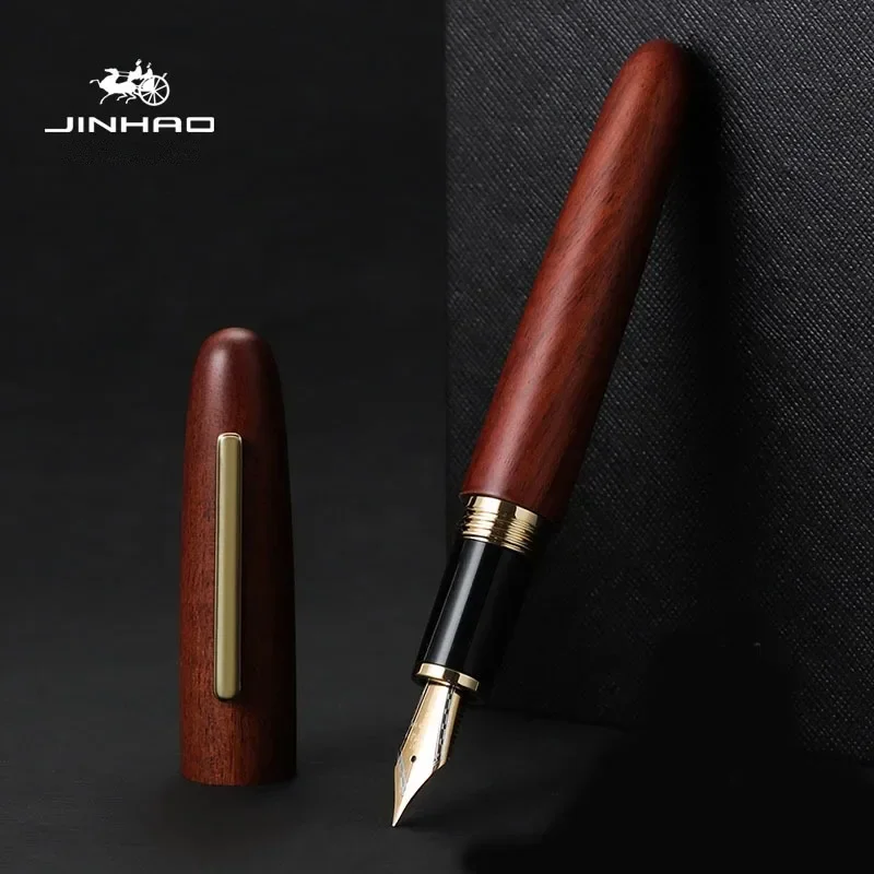Jinhao 9056 Natural Wood Handm - Stationery Supplies Business 评论和价格