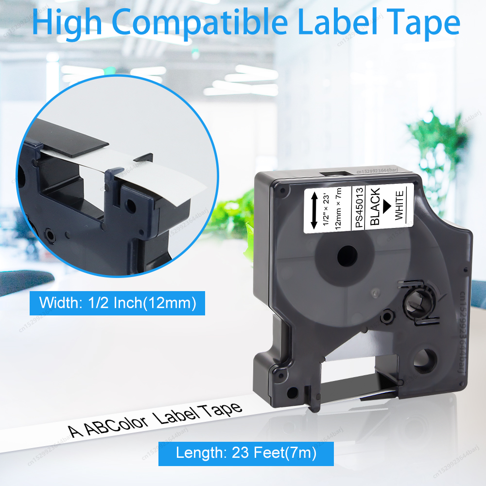 2~10PK Dymo D1 Tape 45013 for  - Label Printer Tape 评论和价格