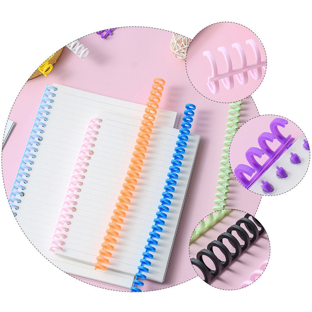 10Pcs Plastic Book Binding Spi - Binding Comb Plastic 评论和价格