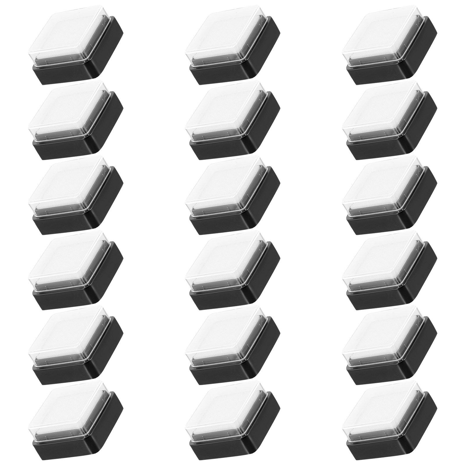 18Pcs Blank Ink Stamp Pads Spo - Self Inking Stamp 评论和价格