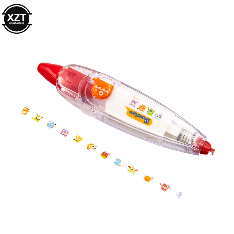 Kids Kawaii Animals Press Type - Correction Tape Roller 评论和价格