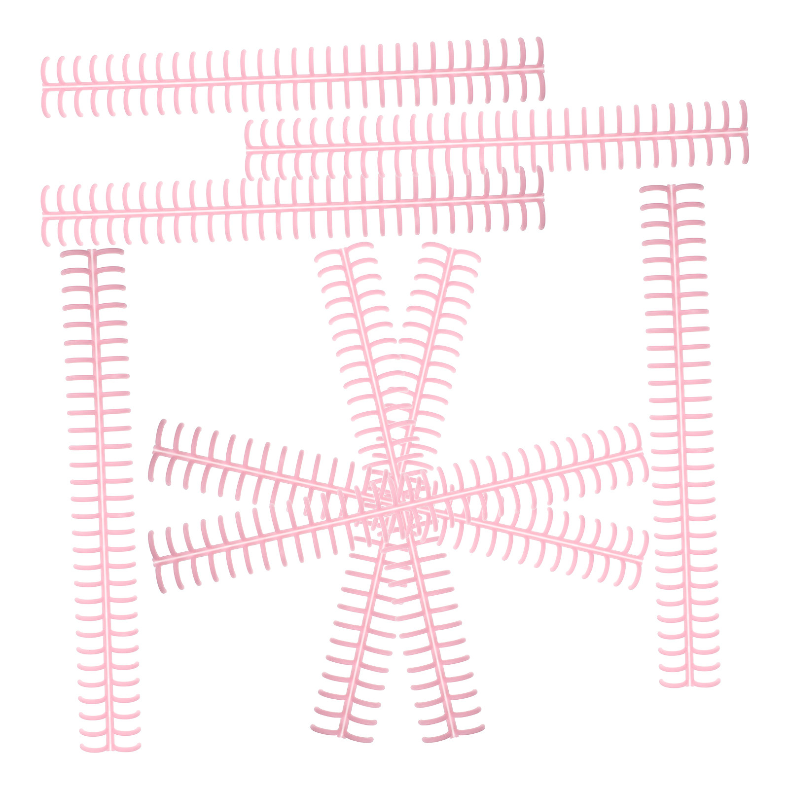 10Pcs 30-Hole Spiral-Free Plas - Binding Comb Plastic 评论和价格
