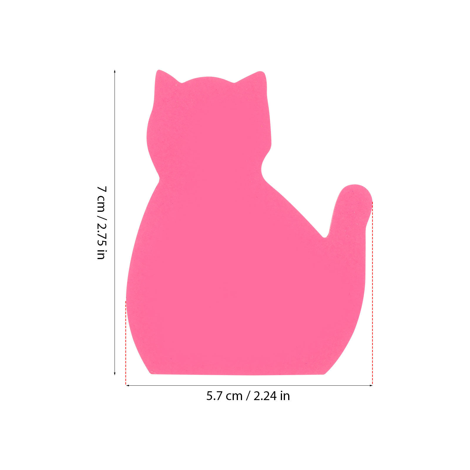 8Pcs Self-Stick Memo Pads Pape - Office Stationery Supply List 评论和价格
