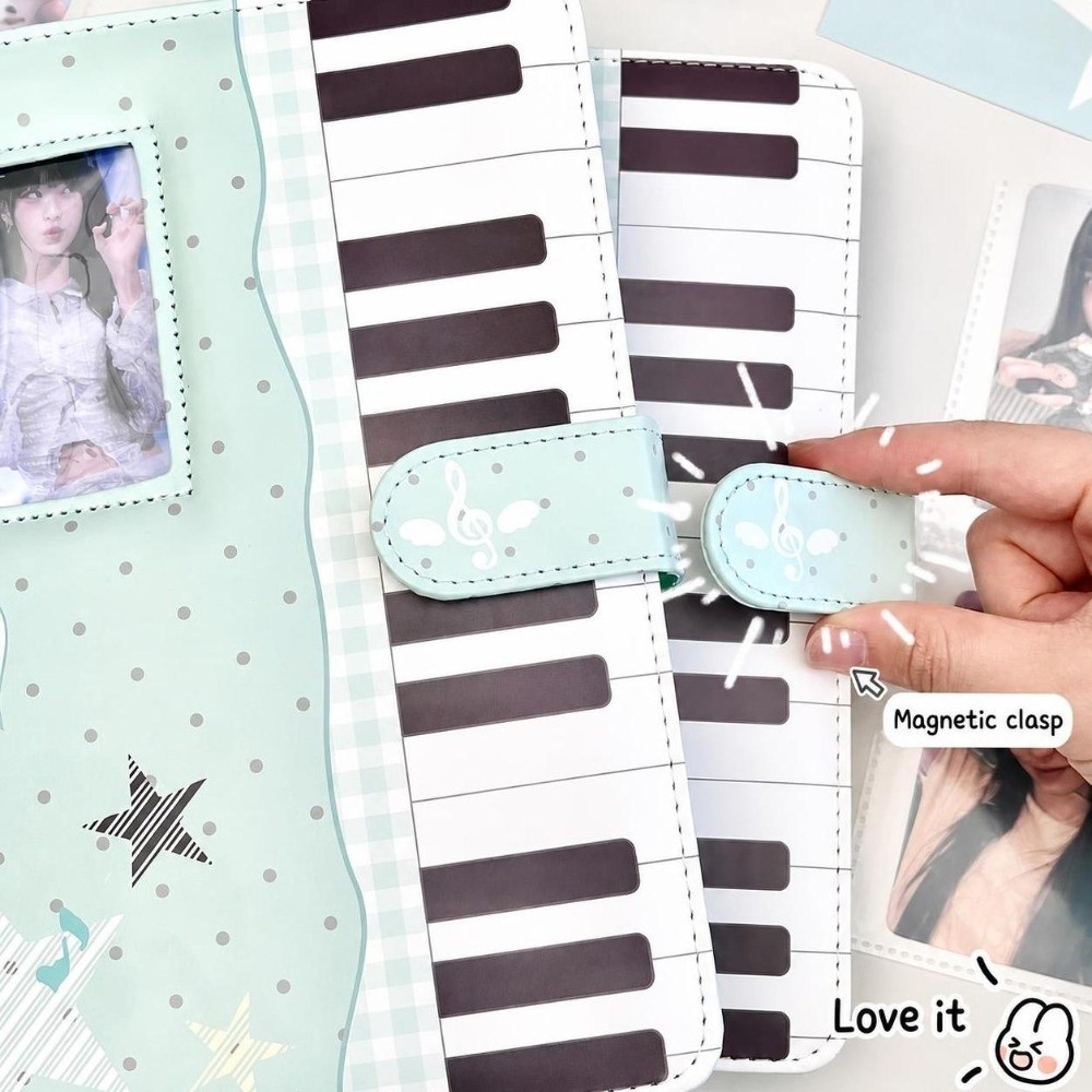 Cute Polka Dot Piano Binder No - Notebook Dotted A5 评论和价格