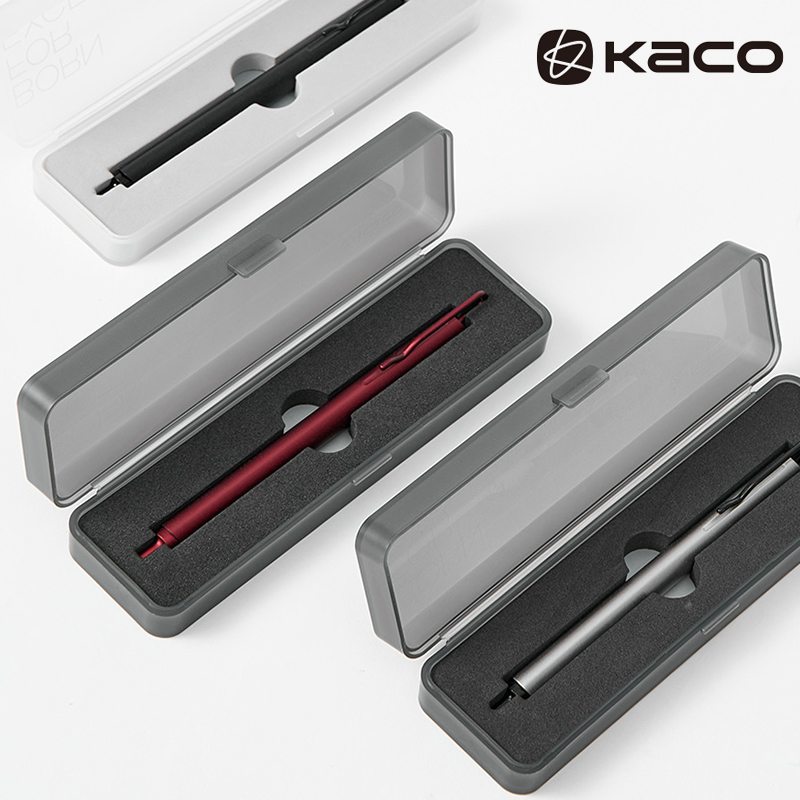 Kaco Metal Gel Pen 0.5MM Black - Stationery Supplies Business 评论和价格