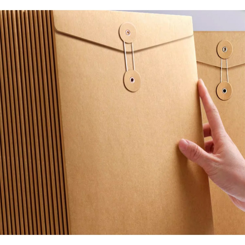 10pcs Kraft Paper A4 File Enve - Letter Envelope Kraft 评论和价格